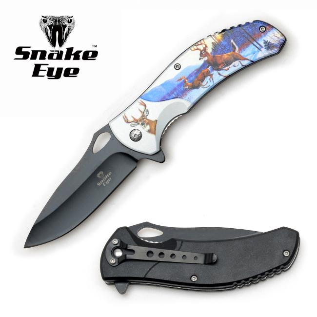 Snake Eye Tactical Deer Spring Assist KNIFE SE-2203-5