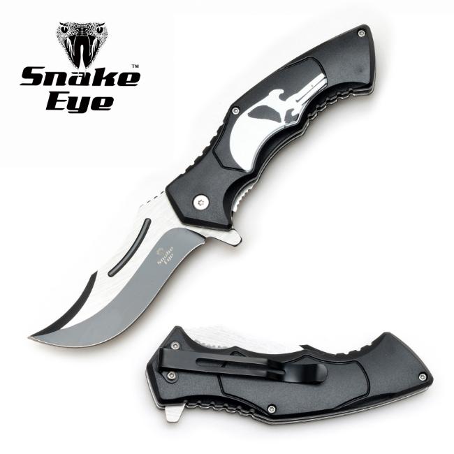 Snake Eye Tactical SE-5087PSK Spring Assist KNIFE