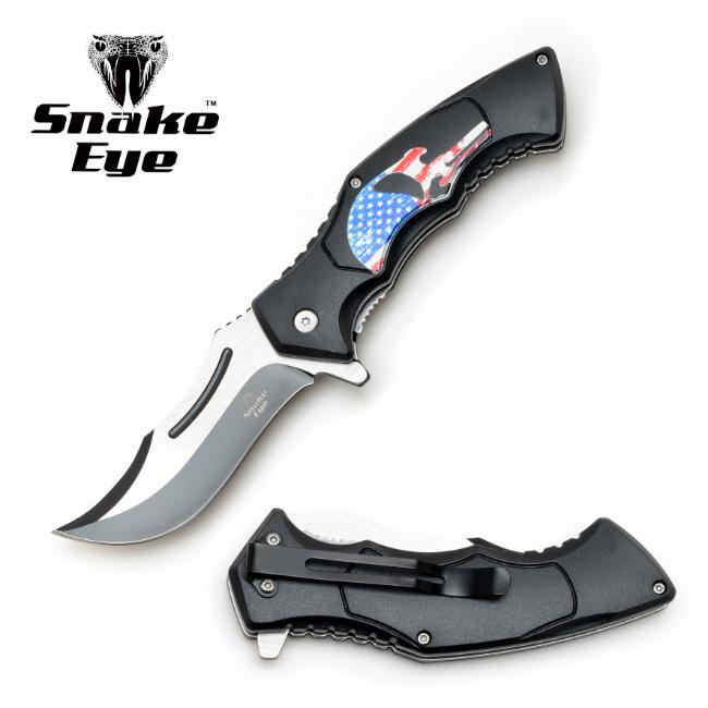 Snake Eye Tactical SE-5087PSK-1 Spring Assist KNIFE