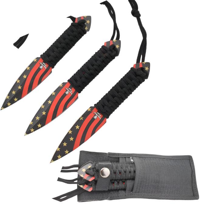 Snake Eye Tactical 3PC Throwing KNIVES Set SE-1971-S3