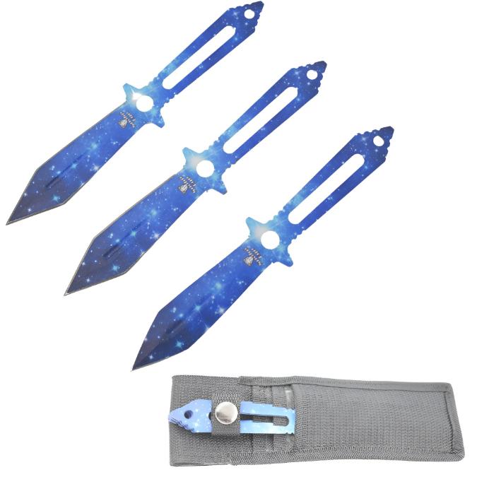Snake Eye Tactical 3PC Throwing KNIVES Set SE-1968-S3-P3