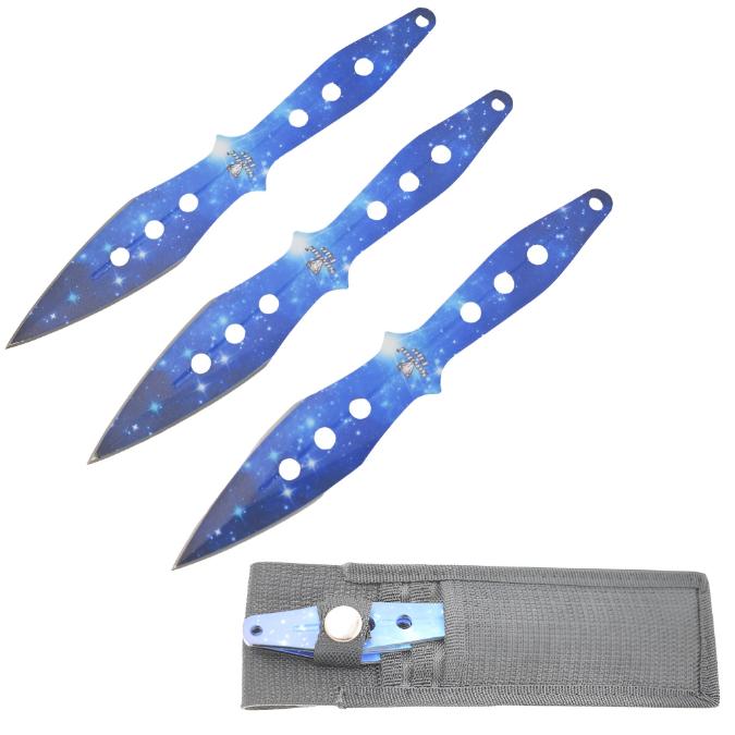 Snake Eye Tactical 3PC Throwing KNIVES Set SE-1967-S3-P3
