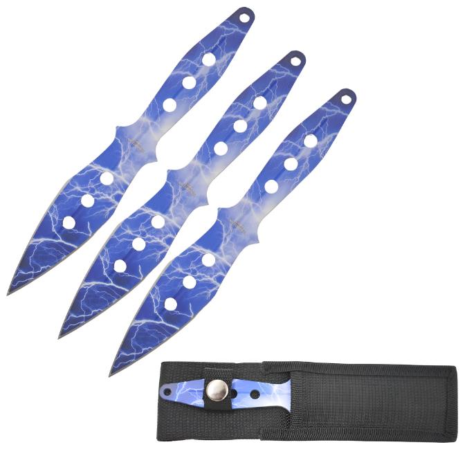 Snake Eye Tactical 3PC Throwing KNIVES Set SE-1967-S3-P7