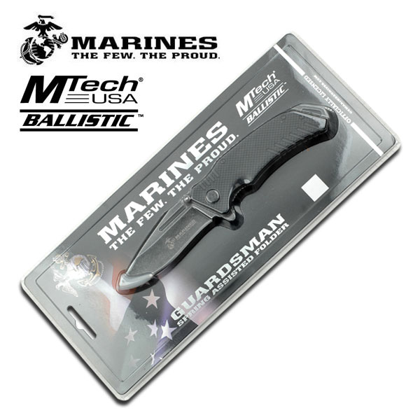 US Marines Official LICENSED Spring Assist Knife 4.75'' Closed