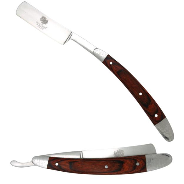 Wild Turkey Straight RAZOR Handle RAZOR Folding Knife