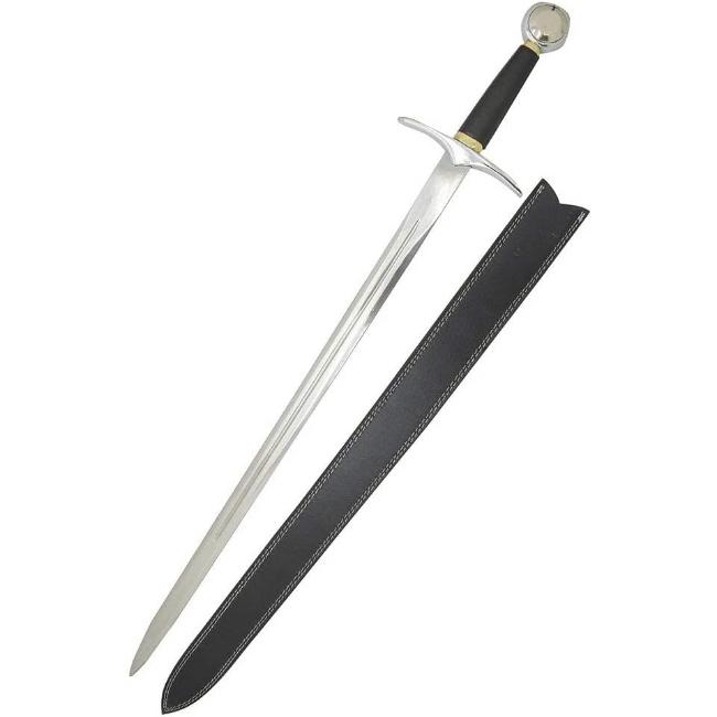 Medieval Warrior Dark Prince SWORDS with Leather Sheath KT-4015