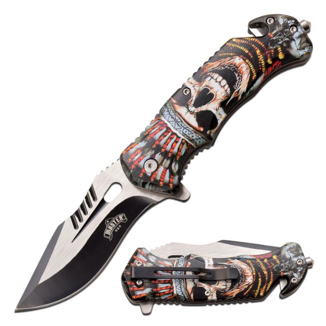 Master USA Spring Assist Knife MU-A116J