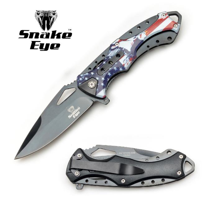 Snake Eye Tactical 1353D3 Spring Assist KNIFE