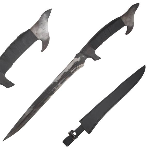 Medieval Warrior Dark SKY Falcata 29-Inches Sword