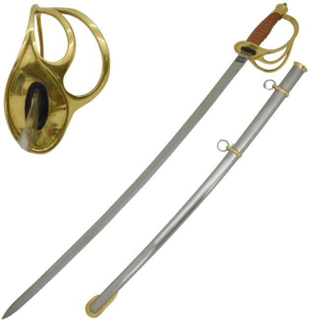Medieval Warrior US Cavalry Saber With Scabbard IN-814