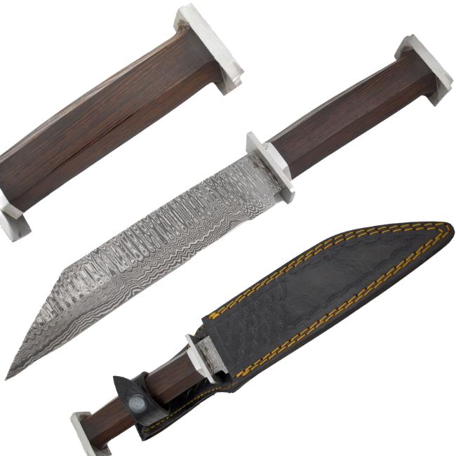 Old Ram Handmade Real DamasCus Hunting Knife DM-OR-553