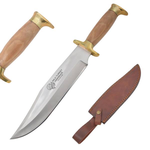 Wild Turkey Handmade Collection Fix Blade Bowie KNIFE