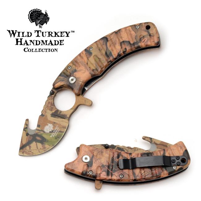 Wild Turkey HUNTER's Choice Gut Hook Assist Knife SE856-CA-2