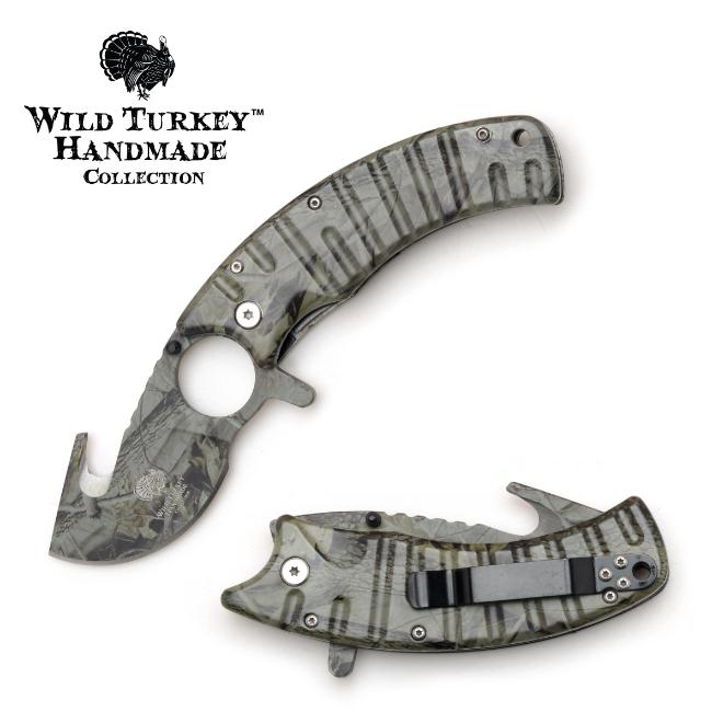 Wild Turkey HUNTER's Choice Gut Hook Assist Knife SE856-CA-3