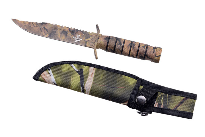 Snake Eye Tactical SURVIVAL KNIFE Comes With Sheath