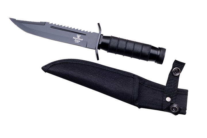 Snake Eye Tactical Survival Knife Comes With Sheath