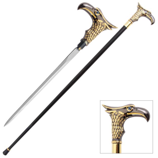 Snake Eye Tactical ''EAGLE'' Walking Cane 37.5'' Overall