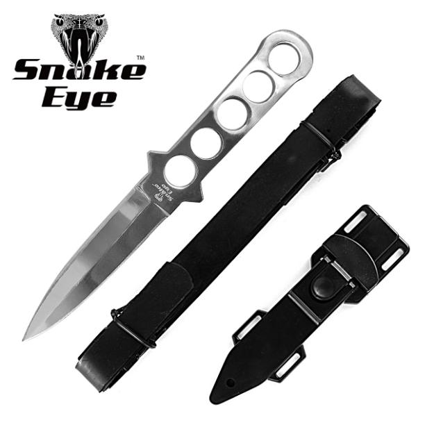 Snake Eye Tactical Heavy Duty Fix Blade Sliver BD Diving Knife