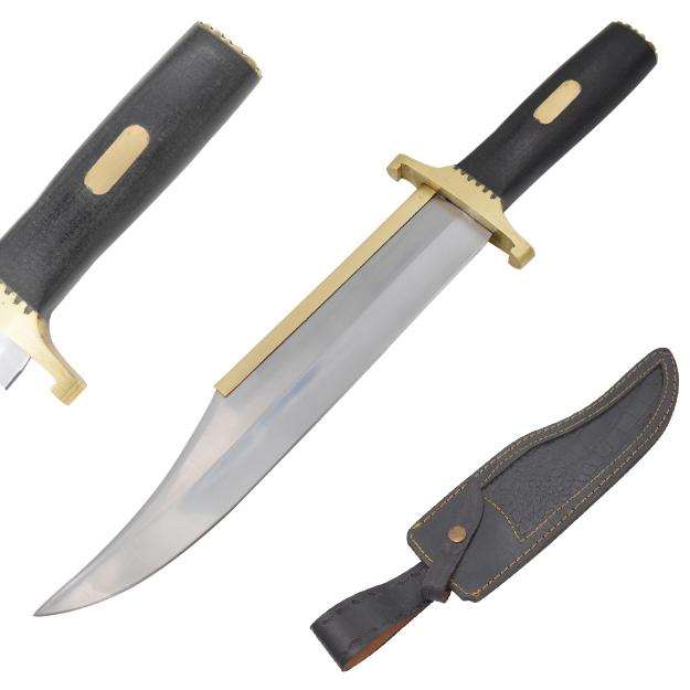 Old Ram Handmade Full Tang Micarta Wood HANDLE Bowie Knife