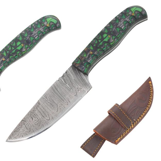 Old Ram Handmade Damascus Blade Hunting KNIFE 535