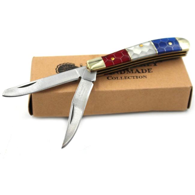 Wild Turkey Handmade Collection Blade 946 Trapper Knife