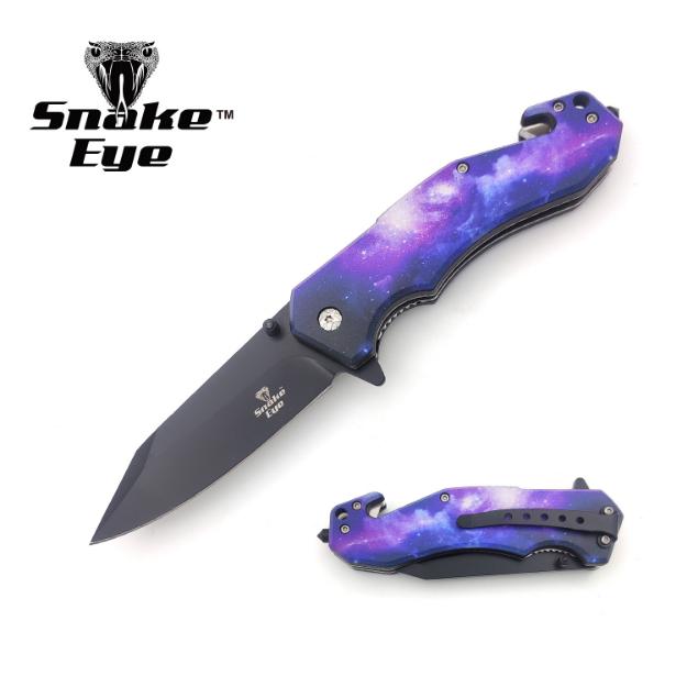 Snake Eye Tactical Rescue Style B Spring Assist KNIFE