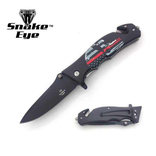 Snake Eye Tactical Rescue Style SK2 Spring Assist Knife