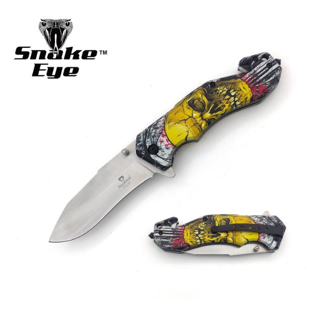 Snake Eye Tactical Rescue Style 118SK1 Spring Assist Knife