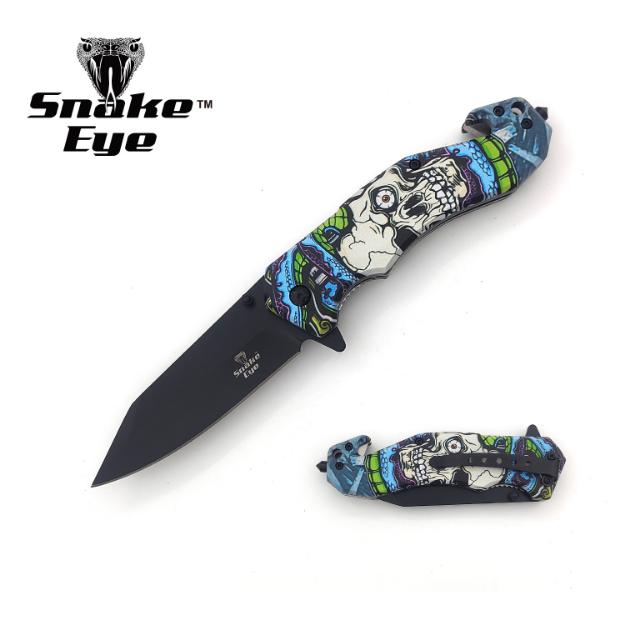 Snake Eye Tactical Rescue Style 118SK2 Spring Assist Knife
