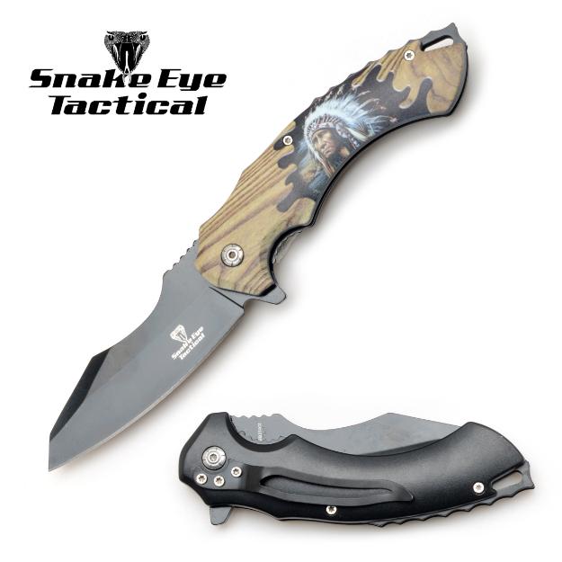 Snake Eye Tactical 1359D1 Spring Assist KNIFE