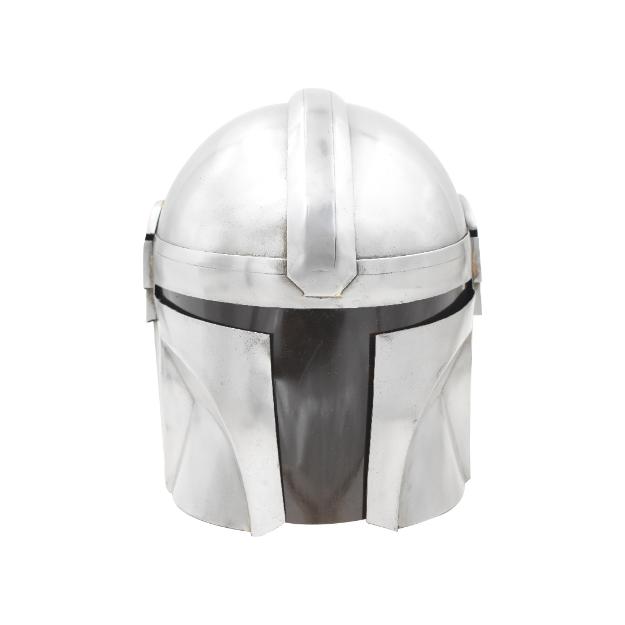 Medieval Warrior Mandalorian Helmet With Stand