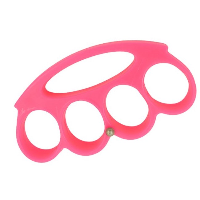 Pink Plastic Adorable Buckle Knuckle