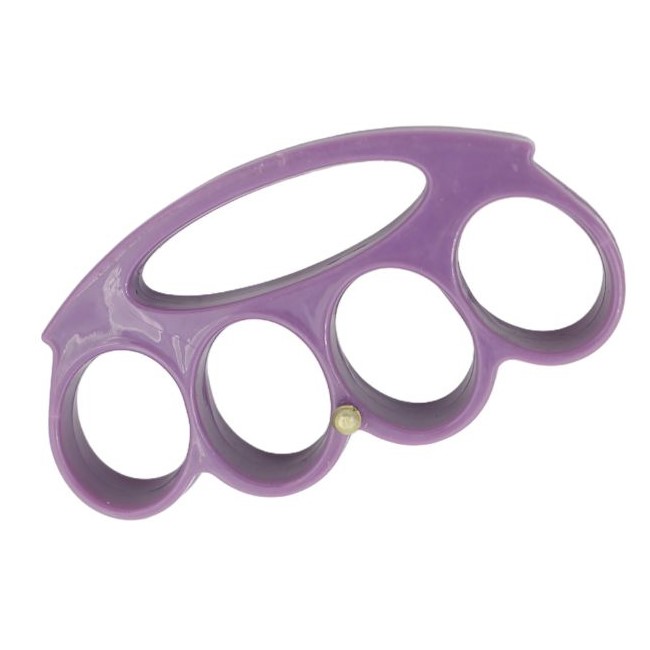 Purple Plastic  Adorable BUCKLE Knuckle