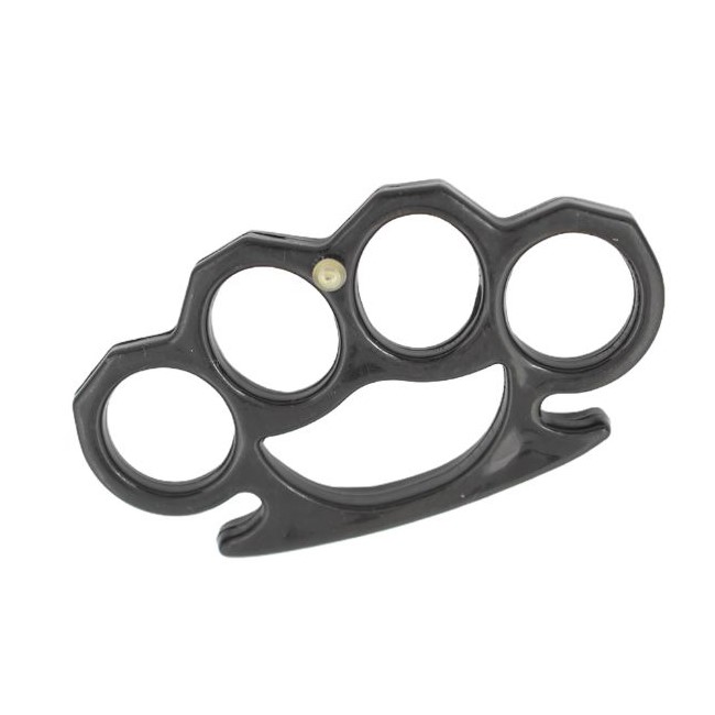 BLACK Plastic Adorable Buckle Knuckle