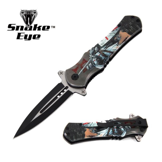 Snake Eye Tactical Crusader Spring Assist KNIFE SE-1356