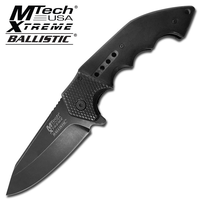 MTECH XTREME MX-A829BK SPRING ASSISTED KNIFE 5.25'' CLOSED