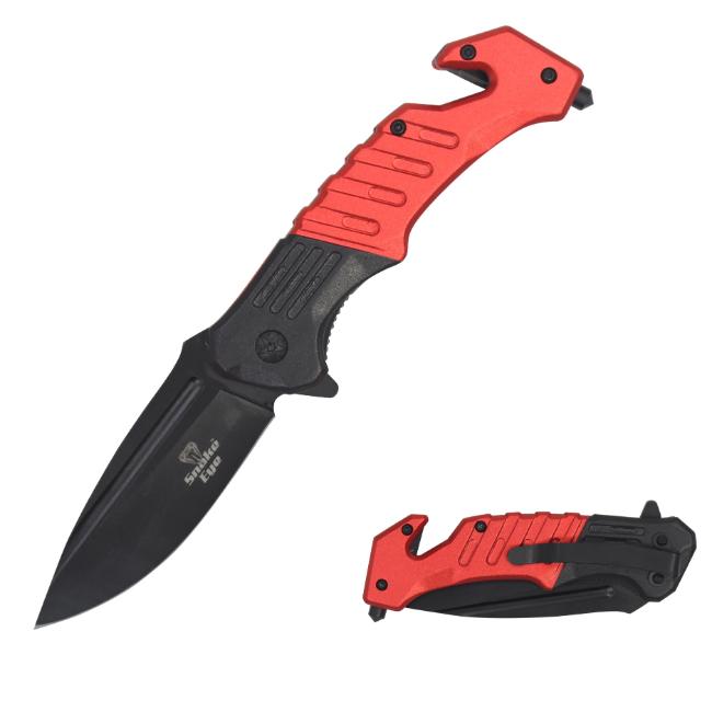 Snake Eye Tactical Heavy Duty Spring Assist KNIFE HGB-12RD