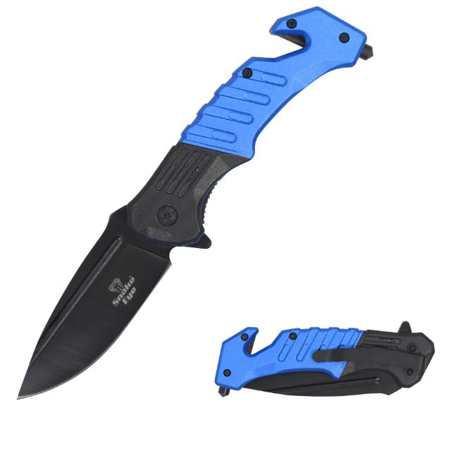 Snake Eye Tactical Heavy Duty Spring Assist KNIFE HGB-12BL