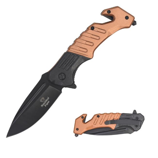 Snake Eye Tactical Heavy Duty Spring Assist KNIFE HGB-12TN