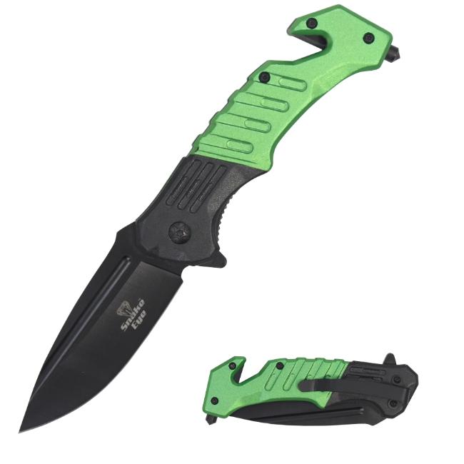 Snake Eye Tactical Heavy Duty Spring Assist KNIFE HGB-12GN