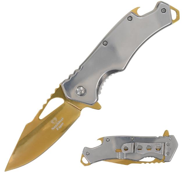 Snake Eye Tactical Rescue Style Spring Assist KNIFE SE-GB053L-P4