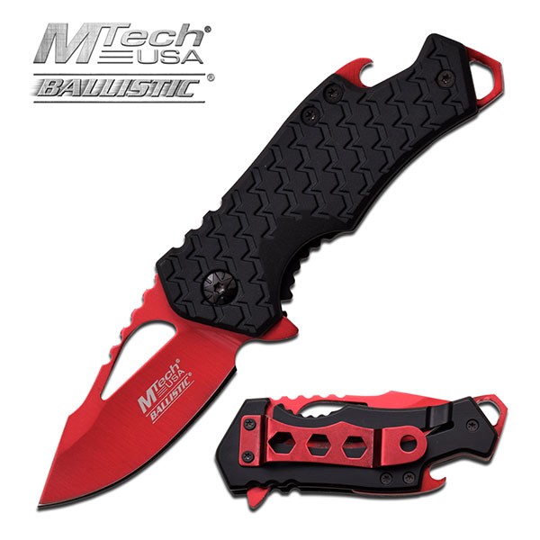 MTECH USA MT-A882RD 3'' CLOSED SPRING ASSISTED FOLDER