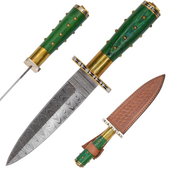 Old Ram Handmade Real DamasCus Fixed Blade Dagger DM-OR-541