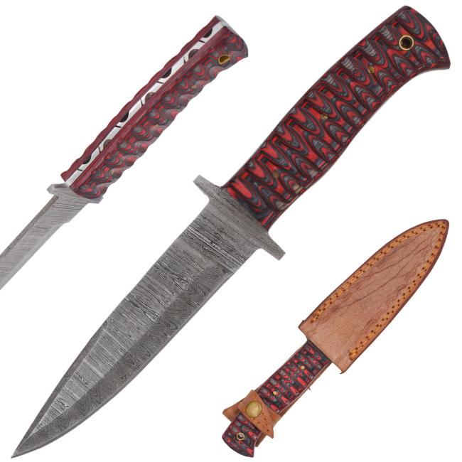 Old Ram Handmade DamasCus Blade Hunting Knife DM-OR-545