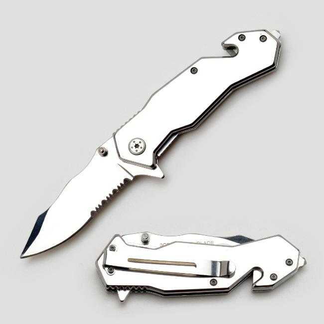 Snake Eye Tactical Rescue Style Assist Folding KNIFE SE-847S