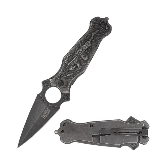 Dark Fantasy Blades Heavy Duty Spring Assisted Knife - DF-2042-4