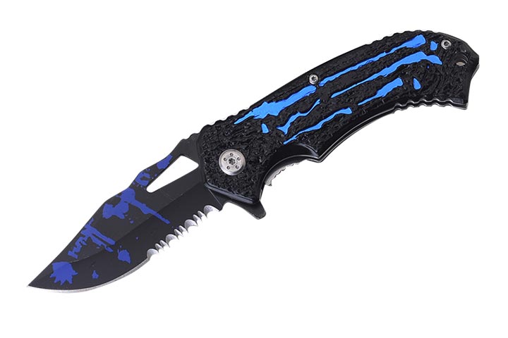 Fantasy Design Blue Spring Assist KNIFE