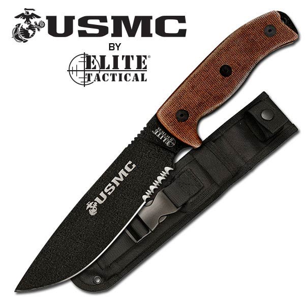 U.S. Marines by MTech USA USA M-1021TN FIXED BLADE KNIFE
