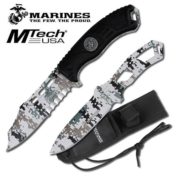 U.S. Marines by MTech USA M-1032CB FIXED BLADE KNIFE