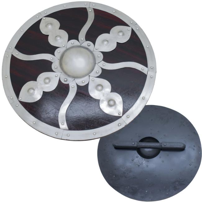 Medieval Warrior HandCrafted Viking Round Shield SH-007